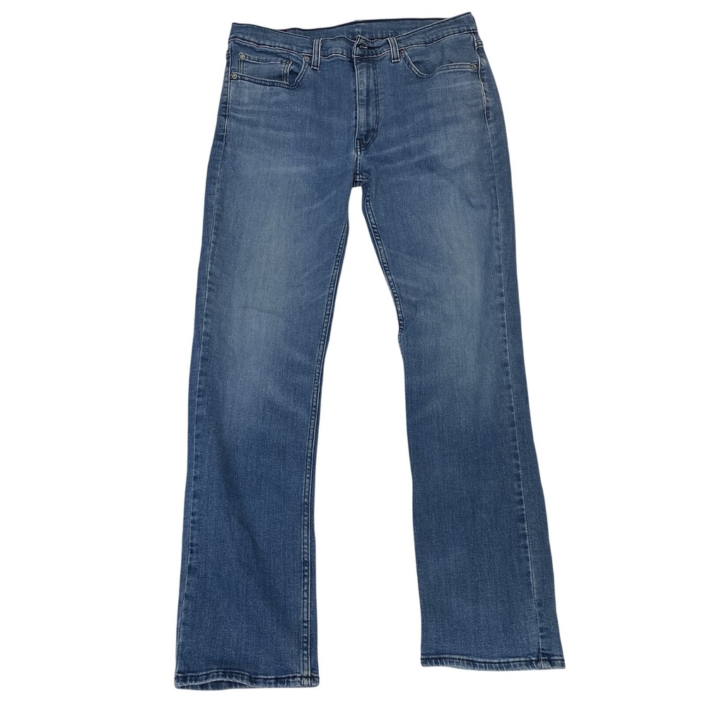 Levis 514 Jeans Mens 36x32 Blue Straight Fit Denim Medium Wash